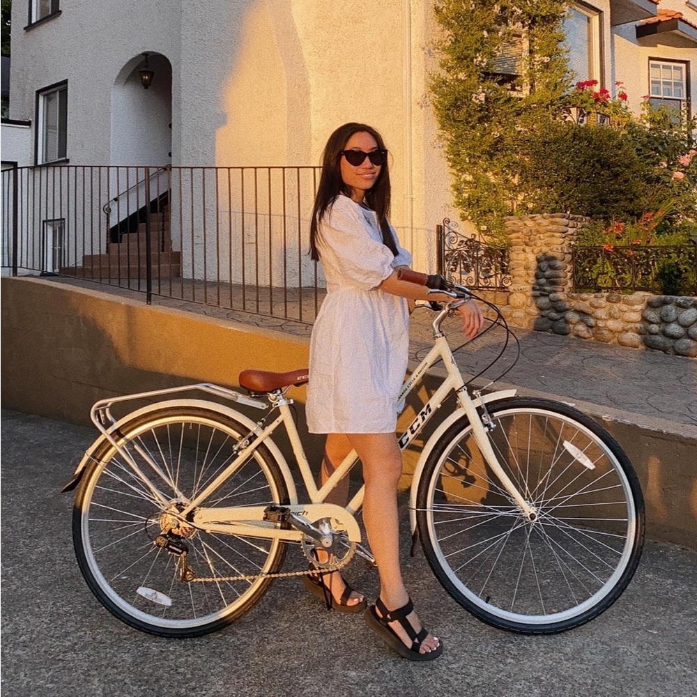 Sunday Best White Mini Dress with Puffed Sleeves